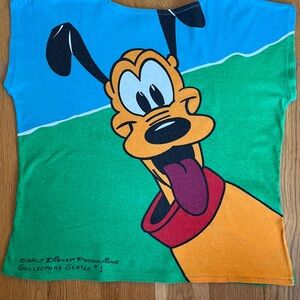 Vintage 80’s Disney Pluto shirt